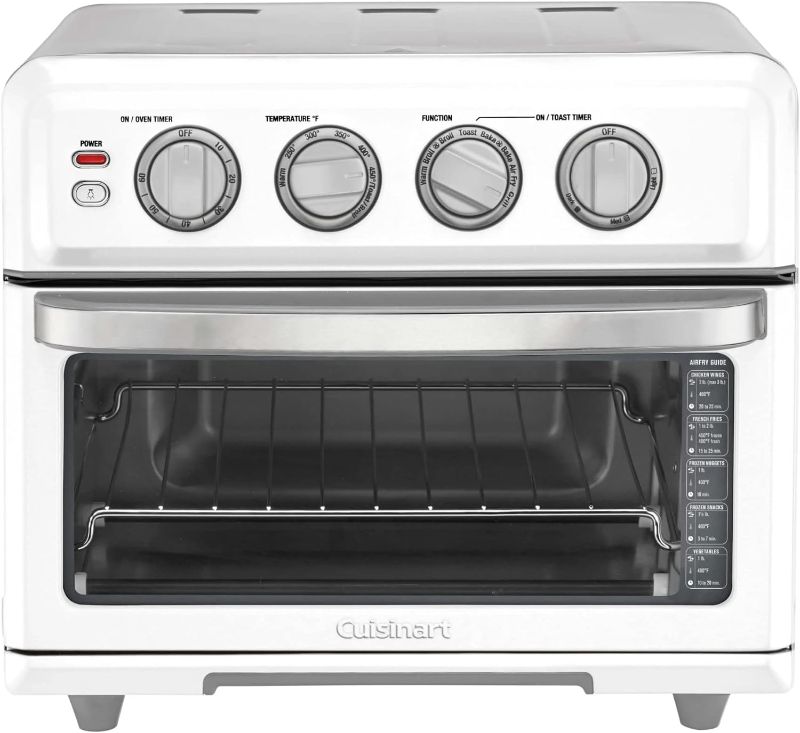 Photo 1 of Cuisinart TOA-70W AirFryer Oven with Grill,White

