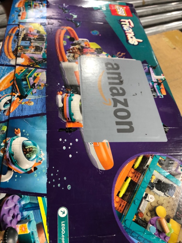 Photo 2 of LEGO Friends Sea Rescue Boat 41734 Building Toy Set for Boys & Girls Ages 7+ Who Love The Sea, Includes 4 Mini-Dolls, a Submarine, Baby Dolphin and Toy Accessories for Ocean Life Role Play