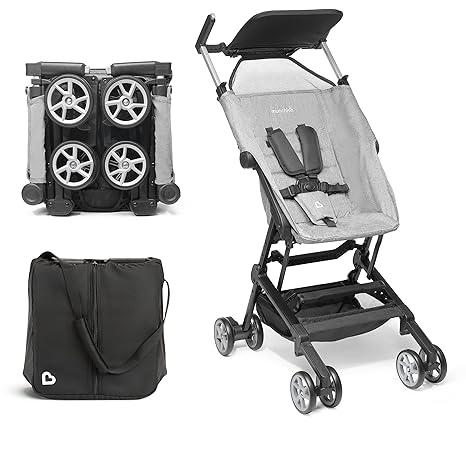 Photo 1 of Munchkin® Sparrow™ Ultra Compact Lightweight Travel Stroller for Babies & Toddlers, Grey
