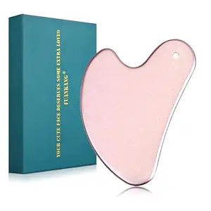 Photo 1 of FUANKANG Gua Sha Facials Tools Aluminum Alloy Gua Sha Tighten Skin Heart Massage Guasha Beauty Tools for Body Face Eyes Neck Beauty Tools Lymphatic Drainage Massager