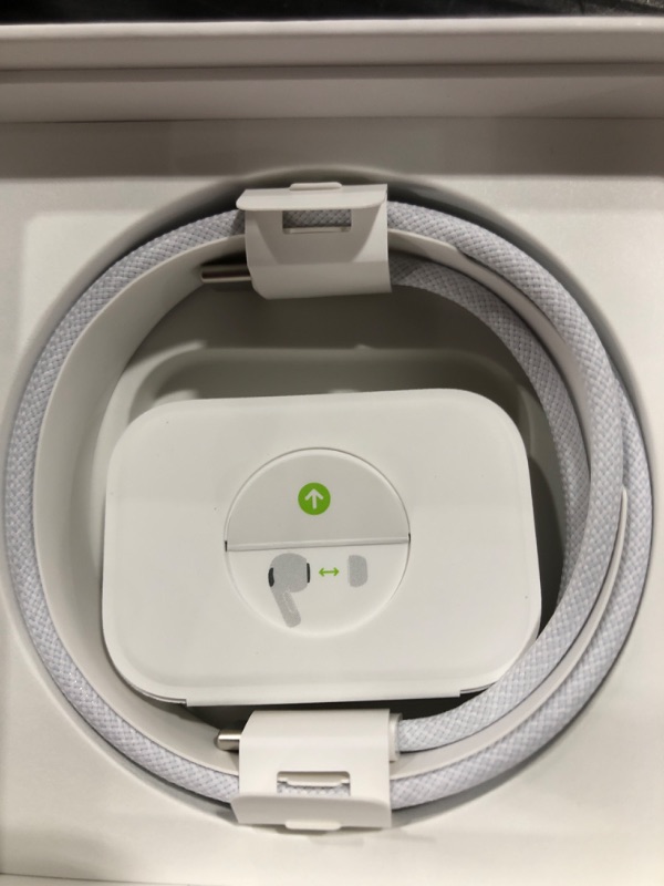 Photo 3 of Apple AirPods Pro (2nd Generation) Wireless Ear Buds with USB-C Charging, Up to 2X More Active Noise Cancelling Bluetooth Headphones, Transparency Mode, Adaptive Audio, Personalized Spatial Audio
