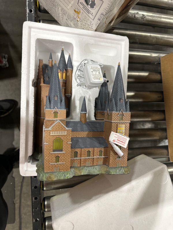Photo 2 of Department 56 6003327 Harry Potter Village Hogwarts Astronomy Tower Lit Building, 12.2 Inch, Multicolor