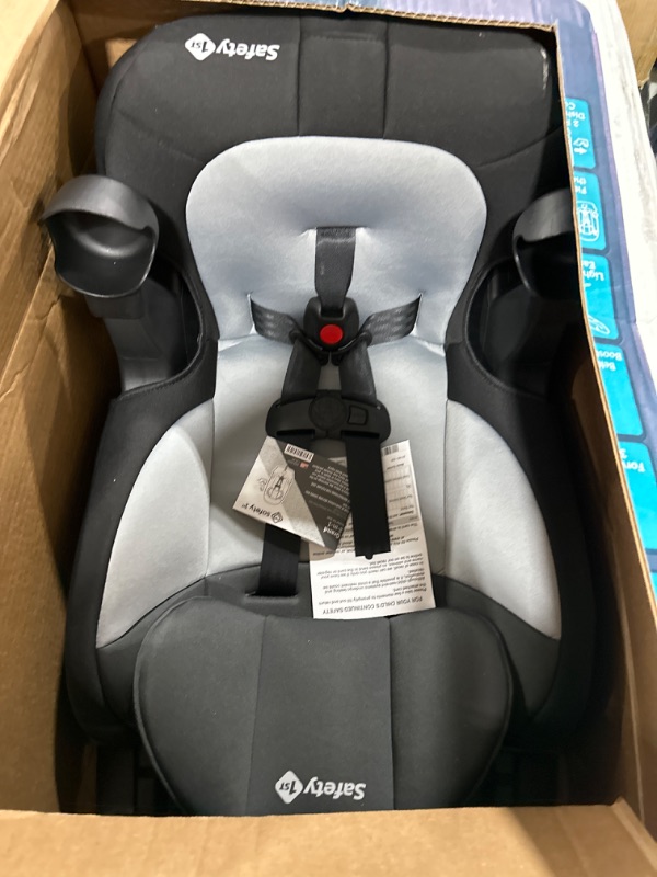 Photo 2 of Safety 1st Grand 2-in-1 Booster Car Seat, Forward-Facing with Harness, 30-65 pounds and Belt-Positioning Booster, 40-120 pounds, Black Sparrow