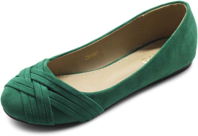 Photo 1 of Ollio Women's Ballet Shoe Cute Casual Comfort Flat Size 7
