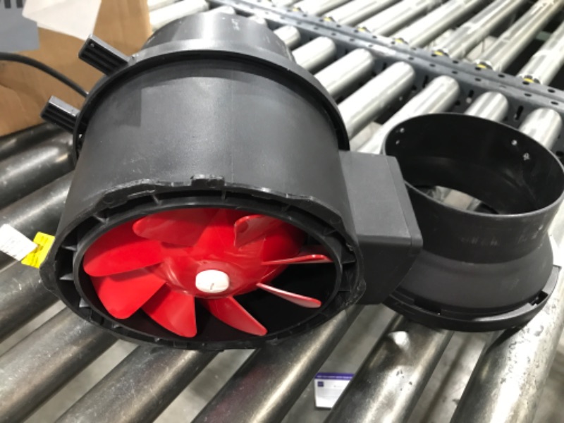 Photo 2 of VIVOSUN R6 6 Inch 390 CFM Inline Duct Fan with Variable Speed Controller HVAC Blower for Ventilation