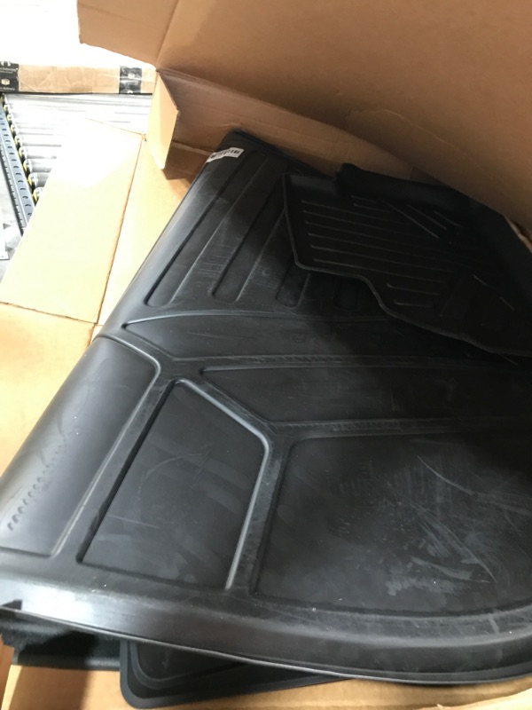 Photo 1 of MAXLINER Custom Fit Floor Mats 2 Row Liner Set Black Compatible with 2017-2022 Kia Sportage / 2019-2021 Hyundai Tucson