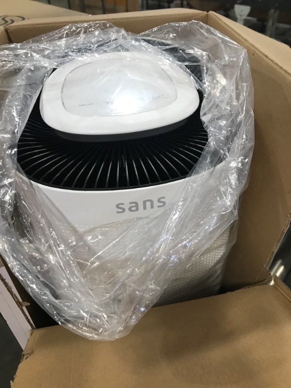 Photo 2 of Sans HEPA 13 Air Purifier - Smart High-Performance Large Room Air Purifier, 1560ft² Ultra-Quiet Home Air Purifier with Pre-Filter, Activated Carbon, and UV-C Light. Protect from Odors, Smoke, Pollutants, Allergens, Dust, Dander, and Harmful Chemicals.