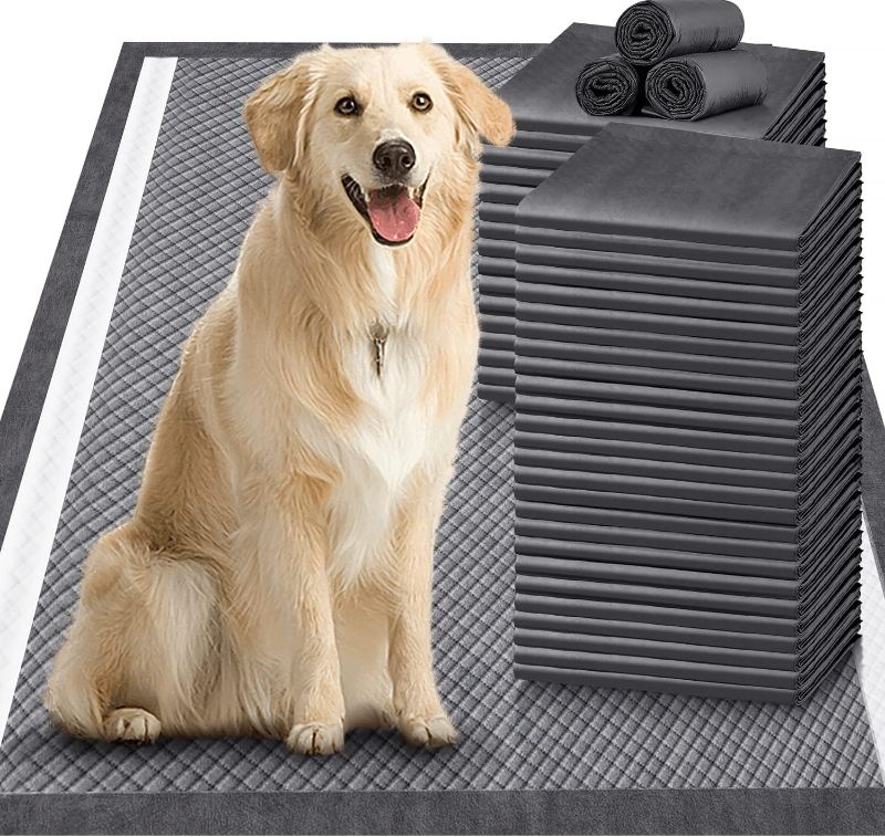 Photo 1 of Gimars Upgrade Odor-Control Extra Large XXL Charcoal Pee Pads for Dogs Thicken 9 Layers Ultra Absorbent Dog Pee Pads - Leak-Proof Puppy Training Pads Quick Dry Charcoal Puppy Pads
