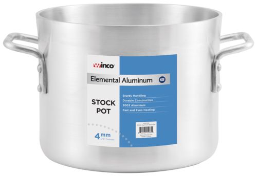 Photo 1 of Elemental Aluminum, 8 Qt Stock Pot, 4mm

