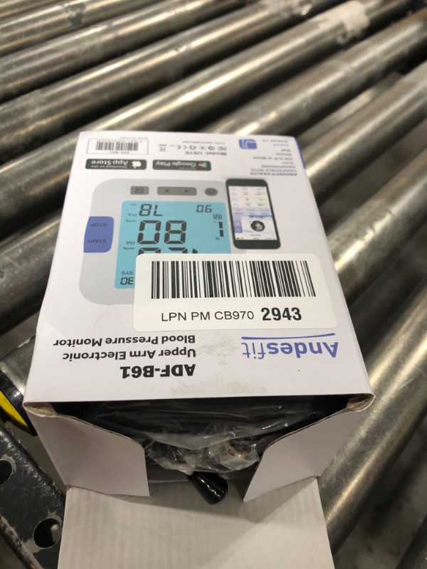 Photo 1 of High Accuracy 12.5"-20.5" Extra Large Cuff XL Size Andesfit Automatic Upper Arm Smart Blood Pressure Monitors for Home use or Travel with Free APP Apple Health Compatible Irregular Heartbeat detect Extra Large 12.5'-20.5'