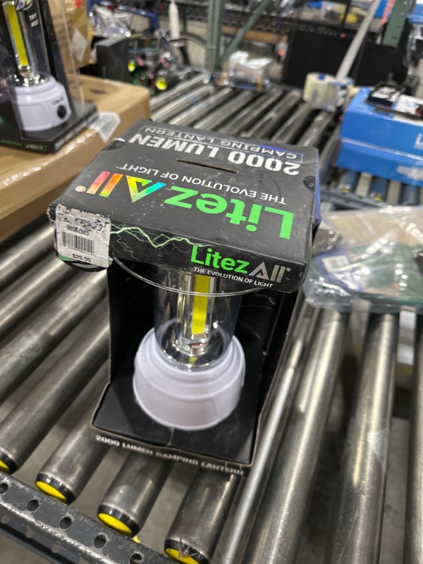 Photo 2 of NOT FUNCTIONAL LitezAll 2000 Lumen Lantern
