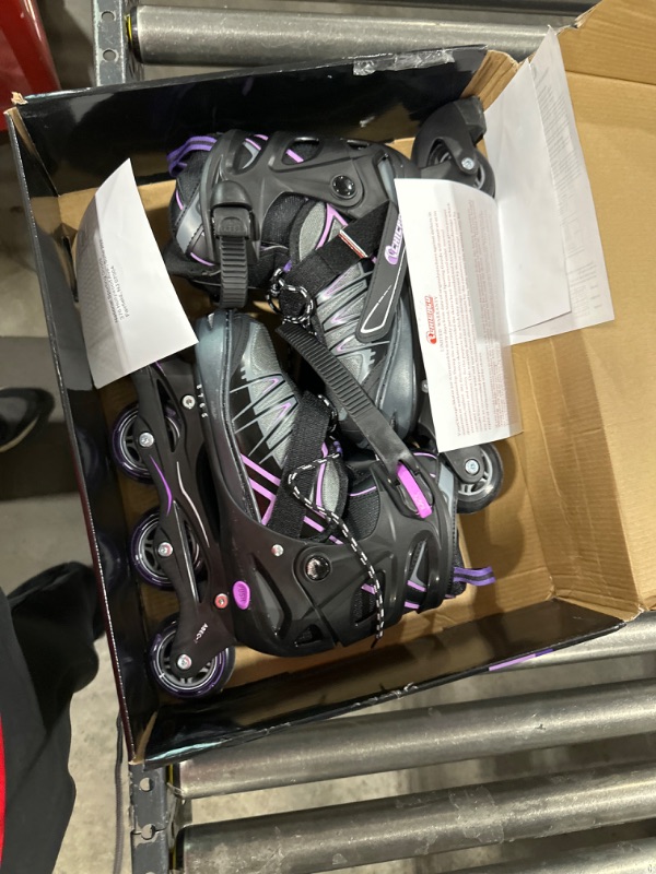 Photo 2 of Chicago Girls' Adjustable Inline Skates 5-8
