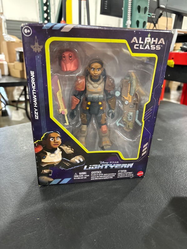Photo 2 of Mattel Lightyear Toys Collector Action Figure, 7-in Scale Jr Zap Patrol Izzy Hawthorne, Articulated with Accessories Alpha Class Izzy