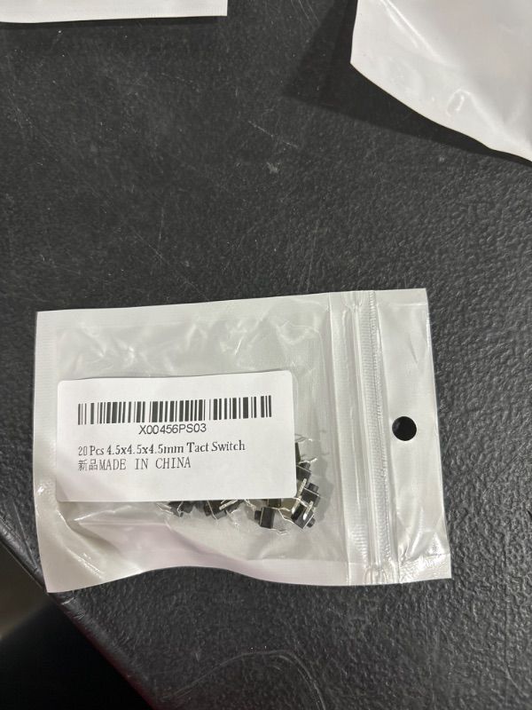 Photo 1 of 20 Pcs 4.5x4.5x4.5mm Tact Switch
