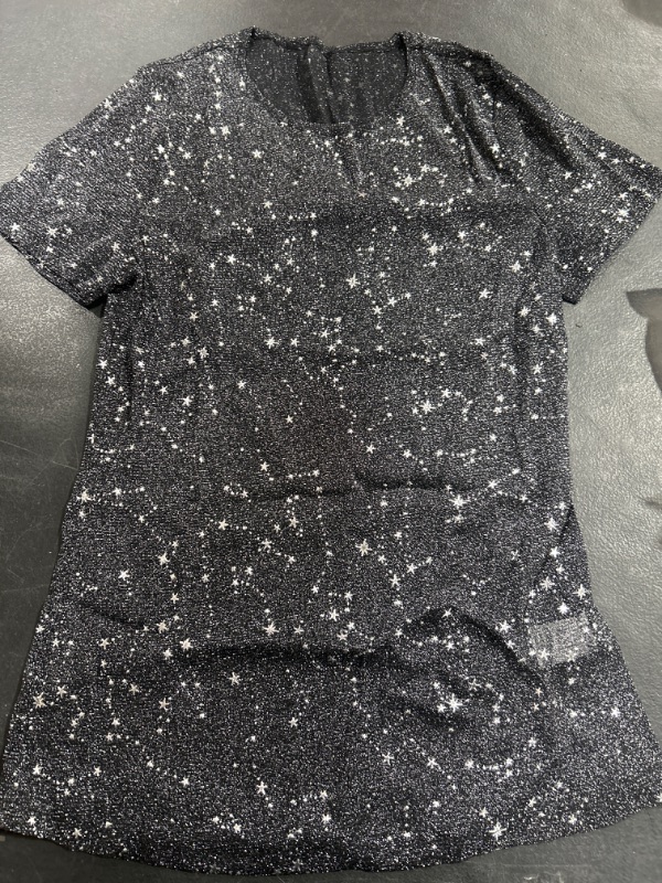 Photo 1 of XXL Star and Sparkling Black shirt 