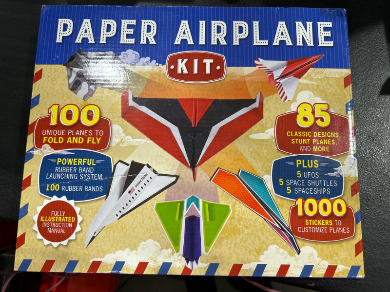Photo 1 of Paper Airplane Kit 