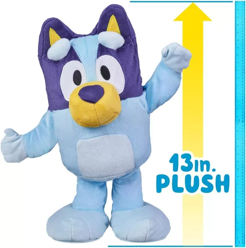 Photo 1 of Bluey Dance and Play 14" Animated Plush | Over 55 Phrases and Songs, Multicolor
