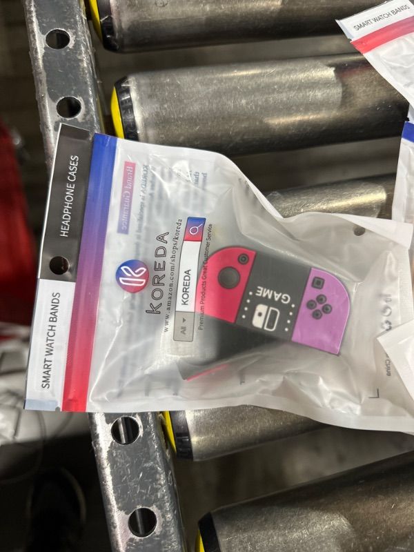 Photo 1 of KOREDA Compatible with AirPods Pro Case, Cute Cool Switch Game Design for Airpods Pro 2nd Generation/1st Generation Case (2023/2022/2019), Funny Cartoon Silicone Cover for Kids Girls Teens Boys Purple/Grey/Rose Red