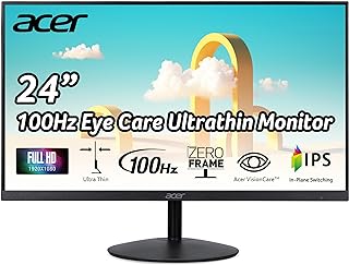 Photo 1 of Acer SB272 EBI 27" Full HD (1920 x 1080) IPS Gaming Office Monitor | Ultra-Thin Stylish Design | 100Hz | 1ms (VRB) | HDMI