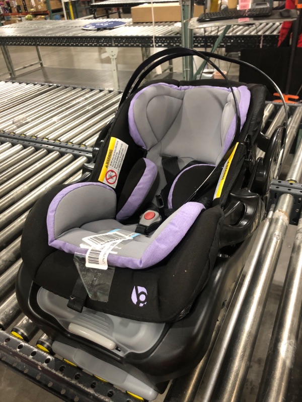 Photo 2 of Baby Trend Secure Snap Tech 35 Infant Car Seat, Lavender Ice 16.5x16.25x28.5 Inch (Pack of 1)