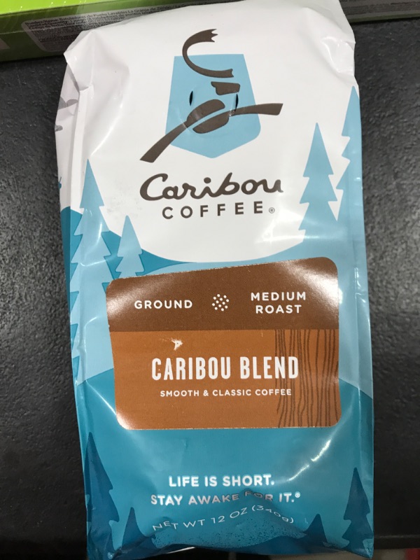 Photo 2 of Caribou Coffee, Medium Roast Ground Coffee - Caribou Blend 20 Ounce Bag