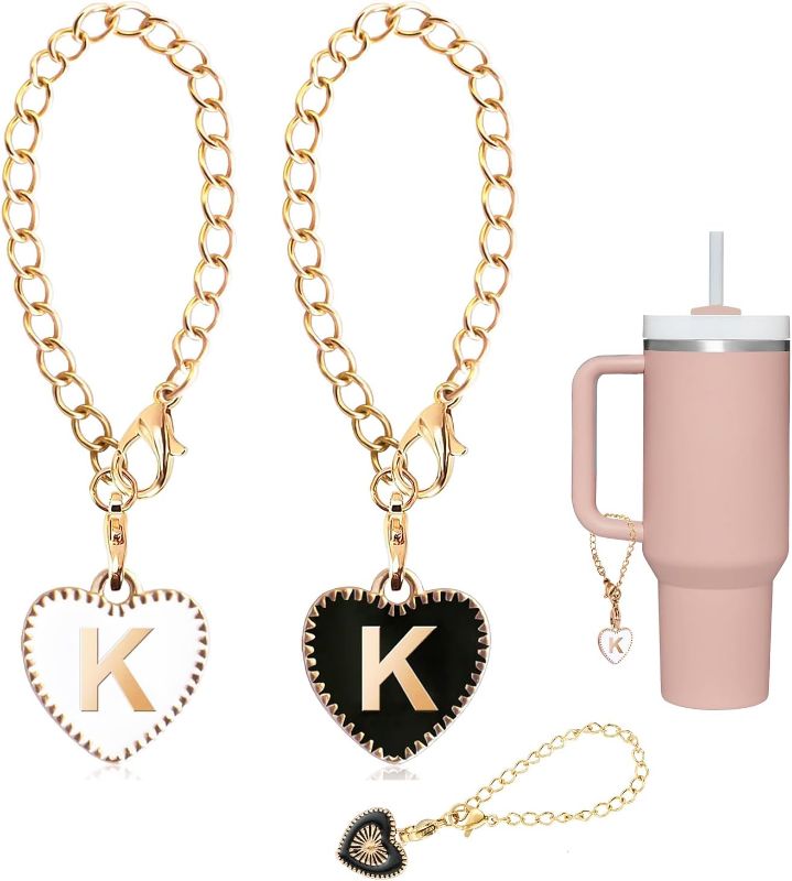 Photo 1 of 2 Pack Tumbler Keychain Letter "K"