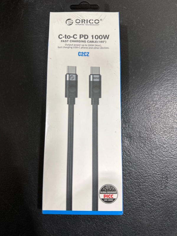 Photo 1 of C TO C PD 100W FAST CHARGING CABLE 
