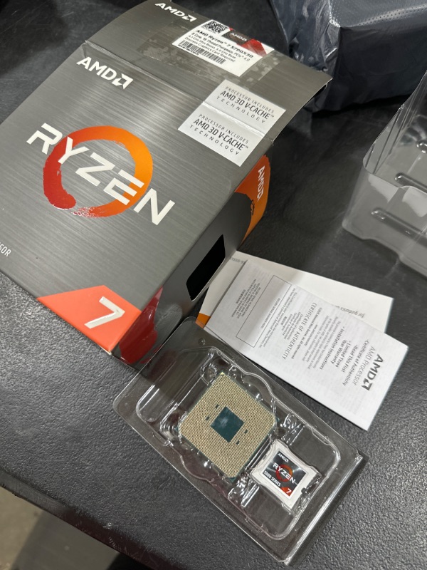 Photo 3 of AMD Ryzen 7 5700X3D - Ryzen 7 5000 Series 8-Core 3.0 GHz Socket AM4 105W None Integrated Graphics Processor -