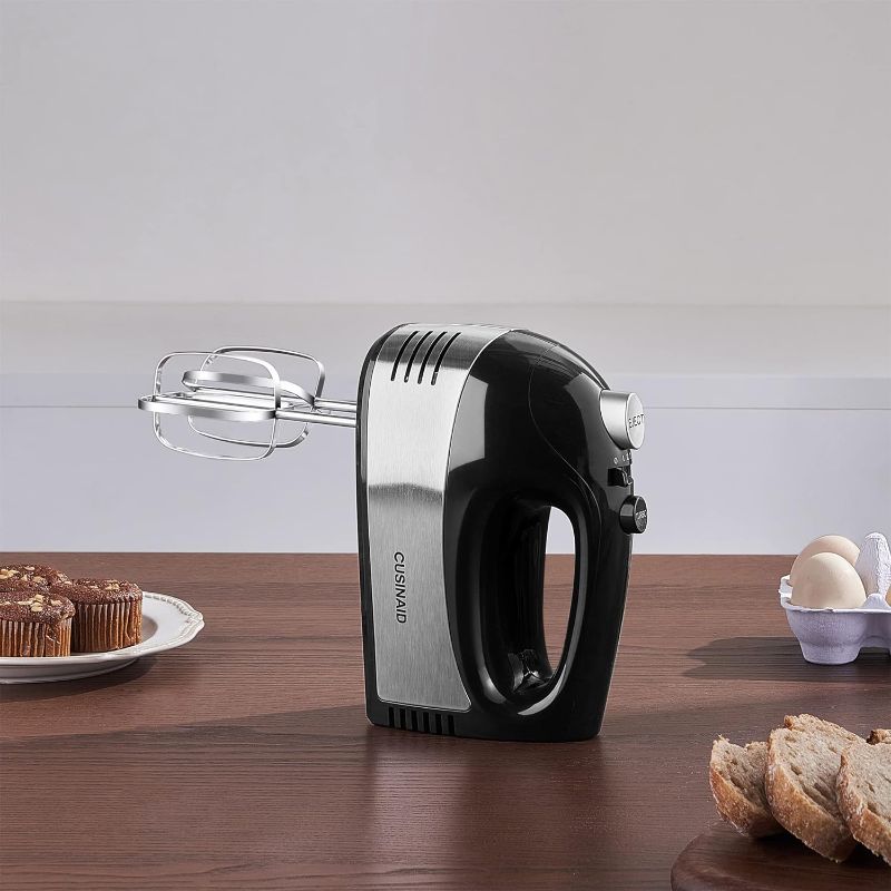 Photo 1 of Hand Mixer Electric, Cusinaid 5-Speed Hand Mixer