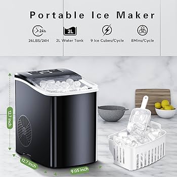 Photo 1 of PORTABLE ICE MAKER 