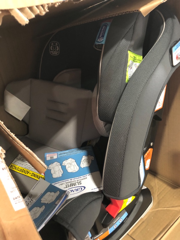 Photo 1 of Graco Slimfit 3 in 1 Convertible Car Seat | Slim & Comfy Design Saves Space in Your Back Seat, Redmond
