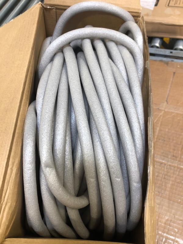 Photo 3 of Tondiamo Caulk Saver Foam Backer Rod for Gaps and Joints Backing Rod Concrete Filler Rope, Gray (1/2 Inch x 165 Ft)