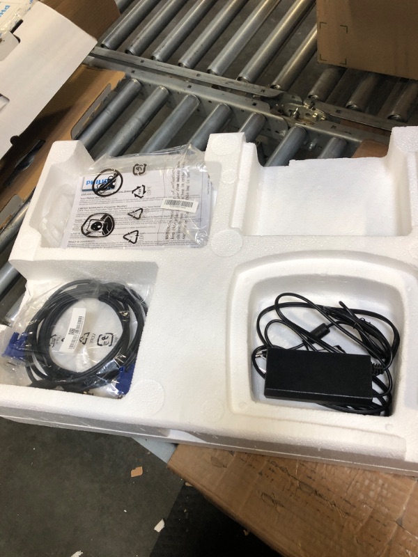 Photo 1 of ** FOR PARTS ONLY** PHILIPS 226E9QDSB 22" Frameless Monitor, Full HD IPS, FreeSync 75Hz, VESA, 4Yr Advance Replacement Warranty 22" FHD