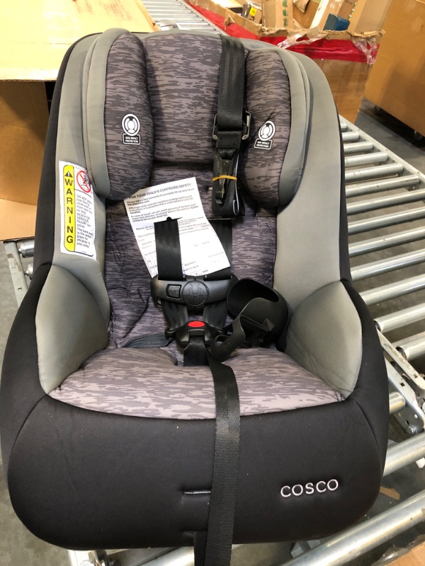 Photo 3 of Cosco Mighty Fit 65 DX Convertible Car Seat (Heather Onyx Gray)