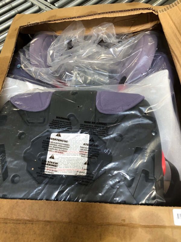 Photo 3 of Britax Highpoint Backless Belt-Positioning Booster Seat, SafeWash Purple Ombre