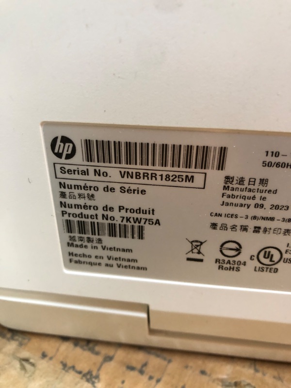 Photo 5 of HP Color LaserJet Pro M283fdw Wireless All-in-One Laser Printer, Remote Mobile Print, Scan & Copy, Duplex Printing, Works with Alexa (7KW75A), White