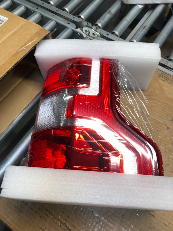 Photo 3 of Dasbecan Left Driver Side Tail Light With Bulb Compatible with Ford F150 2018 2019 2020 Brake Rear Lamp