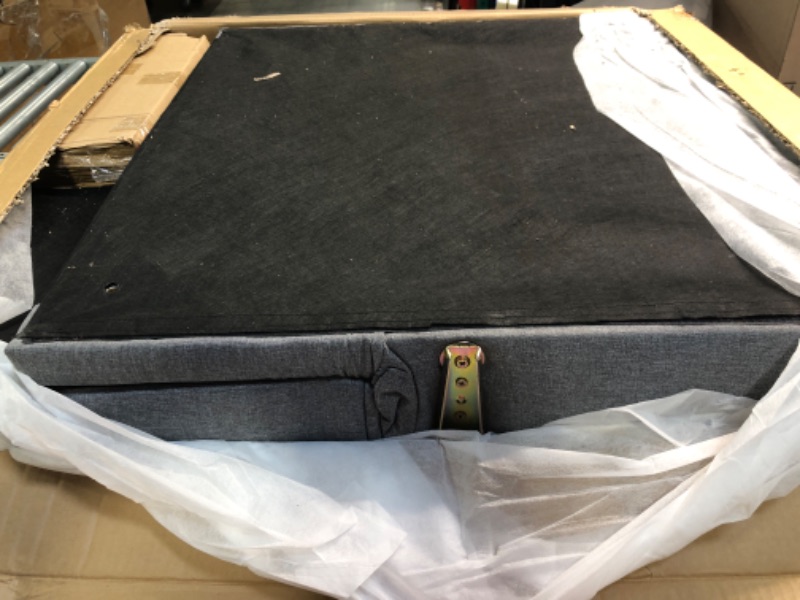 Photo 1 of ManyStars Convertible Futon Sofa Bed Sleeper Couch Folding Lounge Living Room Linen Upholstered 75 INCH 3 Setaer Loveseat with Armrest & 2 Pillows & 3 Backrest Settings-120°/150°/180°, Gray, Grey