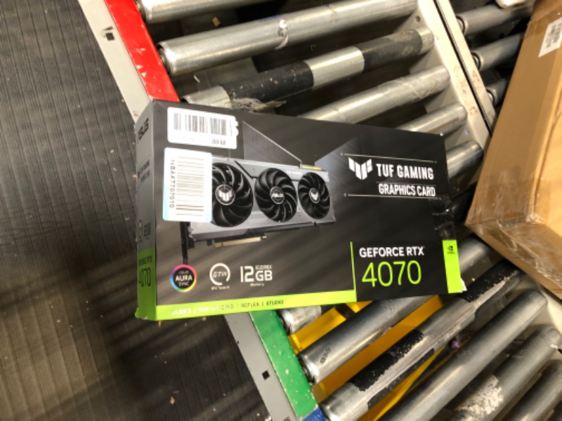 Photo 1 of ASUS GeForce RTX 4070 TUF Gaming Graphics Card