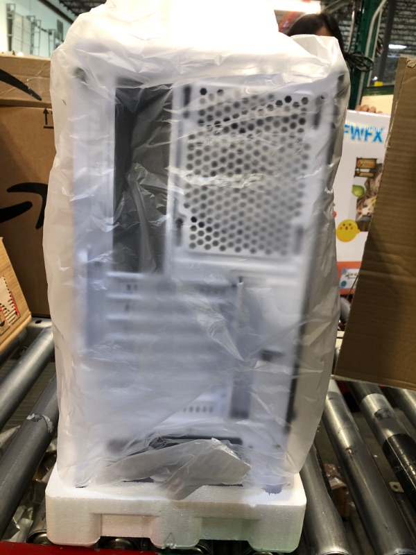 Photo 1 of GAMDIAS White RGB Gaming ATX Mid Tower Computer PC Case with Side Tempered Glass and Excellent Airflow Design & 3 Built-in 120mm ARGB Fans GD-TALOS E3 MESH WH