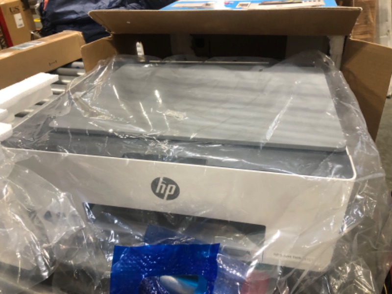 Photo 2 of HP Smart -Tank 5101 Wireless Cartridge-free all in one printer, up to 2 years of ink included, mobile print, scan, copy (1F3Y0A) , White
