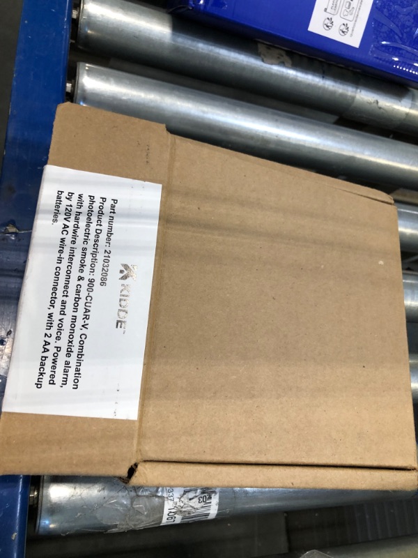 Photo 3 of Kidde Hardwired Smoke & Carbon Monoxide Detector, AA Battery Backup, Voice Alerts, Interconnectable, LED Warning Light Indicators