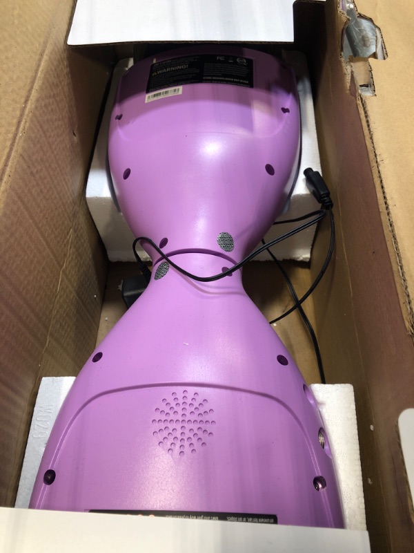 Photo 2 of ***FOR PARTS ONLY***

Jetson All Terrain Light Up Self Balancing Hoverboard with Anti-Slip Grip Pads, for riders up to 220lbs Purple