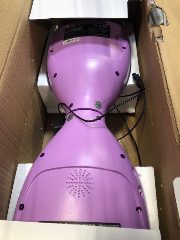 Photo 1 of ***FOR PARTS ONLY***

Jetson All Terrain Light Up Self Balancing Hoverboard with Anti-Slip Grip Pads, for riders up to 220lbs Purple