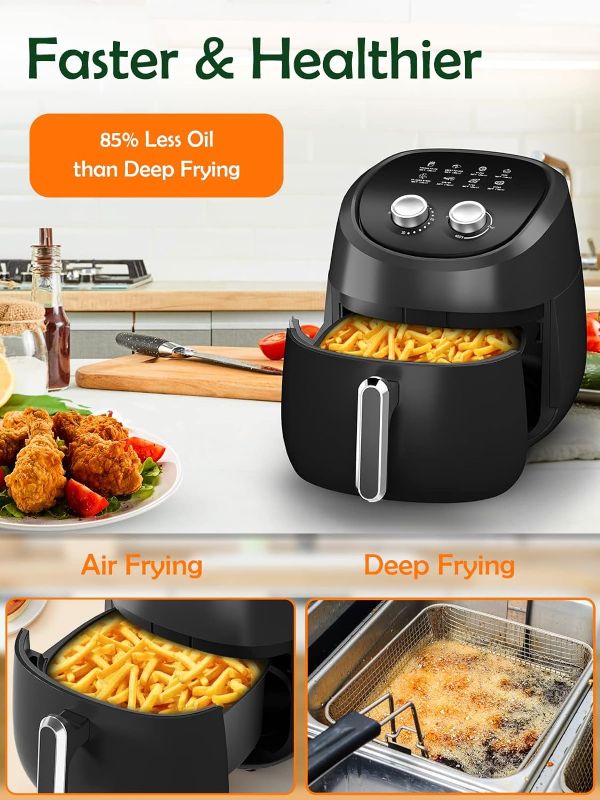 Photo 1 of Air Fryer 4.5 QT Airfryer Oven Oil Less