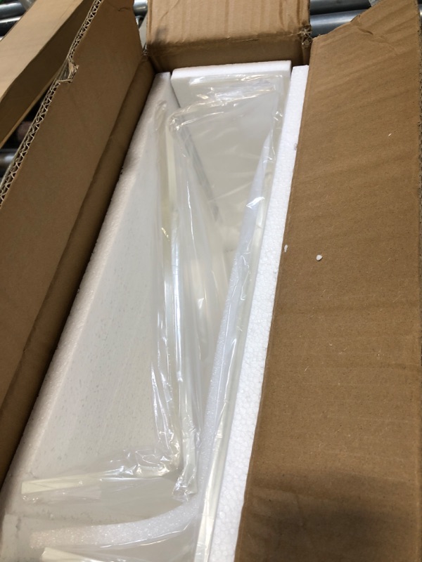 Photo 1 of Acrylic Monitor Stand, 2 Tier Computer Monitor Stand Riser for iMac, PC, Desktop, Laptop, TV Screen, Printer with Sturdy Platform, Transparent...