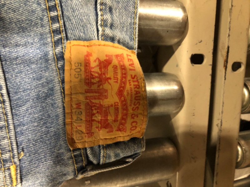 Photo 4 of Levi's Men's 505 Regular Fit Jeans