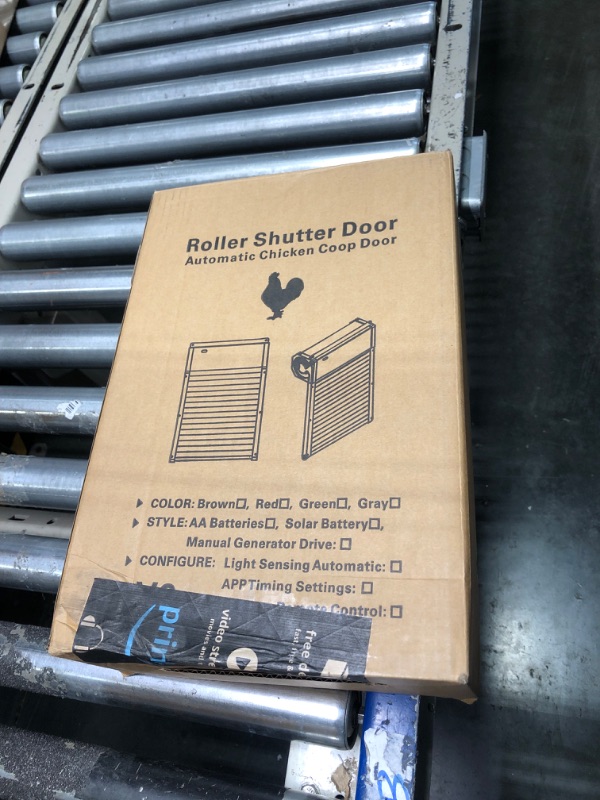Photo 1 of Automatic Chicken Coop Door Solar Powered, App Control Automatic Chicken Door with Timer & Light Sensor Mix 4-Modes, Solar Chicken Coop Door with Anti-Pinch Design, Durable & Weatherproof Chicken Door App Control Automatic Chicken Coop Door 13.0"L x 9.4"W