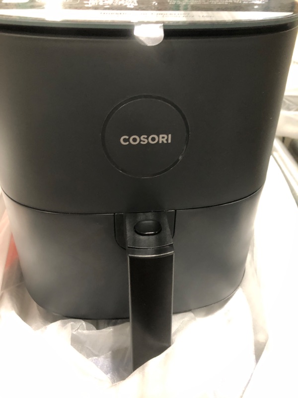 Photo 5 of COSORI Air Fryer, 5 QT, 9-in-1 Airfryer Compact Oilless Small Oven, Dishwasher-Safe, 450? freidora de aire, 30 Exclusive Recipes, Tempered Glass Display, Nonstick Basket, Quiet, Fit for 1-4 People