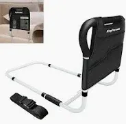 Photo 1 of *** NOT COMPLETE SET ** KingPavonini Bed Side Assist Handle Bar Safety Rail for Elderly Adults - Medical Bed Mobility Assistant Bar with Free Storage Bag and Fixing Strap, Support Up to 400lbs